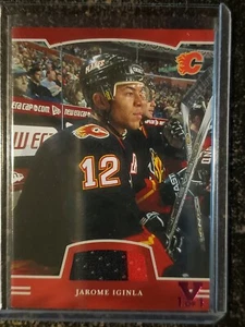 2002-03 BAP First Edition Jersey JAROME IGINLA! #FE-142 Calgary Flames 2-CLR SP! - Picture 1 of 2