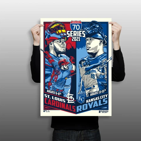 Phenom Gallery Kansas City Royals 1-70 Series Limited Edition Serigraph Print Cover