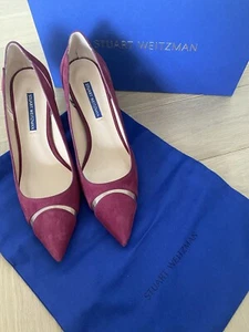Stuart Weitzman Dacia 75 Pumps aus Wildleder in Gr. 38,5 - Bild 1 von 8