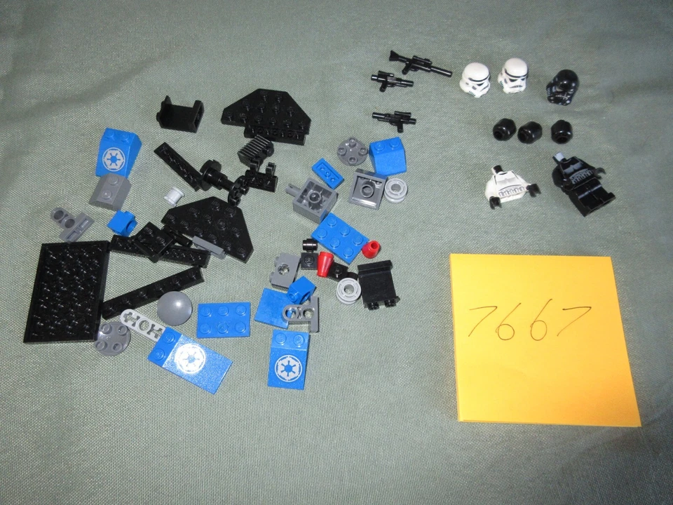 Lego 7667 Star Wars Imperial Dropship incompleto Foto 1 de 1
