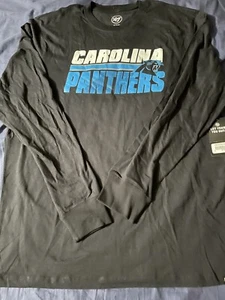 Carolina Panthers Men’s Long Sleeve T-Shirt (3XL) Retails for $60 - Picture 1 of 8
