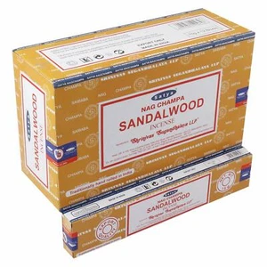 Bastoncini di Incenso Satya Nag Champa Masala AGARBATTI Profumo Naturale Laminato 180g - Foto 1 di 76