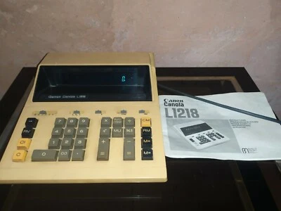 Calculatrice CANON Canola L1218 Fonctionne Parfaitement - Photo 1/4