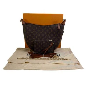Louis Vuitton M46311 Loop Hobo Monogram Canvas Women's Handbag - 15"x10.2"x3.9" - Picture 1 of 16