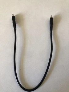 Mini / Micro 1 Foot USB Type B Male To Male B Adapter Cord Data Cable - Zdjęcie 1 z 3