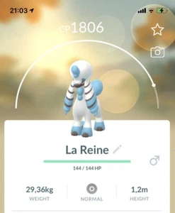 Furfrou La Reine Trim Form Francia Pokemon Gen5 Go Pokémon Regional Unova - Imagen 1 de 1