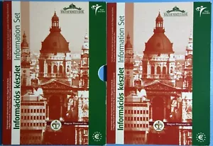 Niederlande 2003 Euro Informationssatz + Ungarn Münzmedaille 1 Cent bis 2 Euro MS44 - Bild 1 von 4