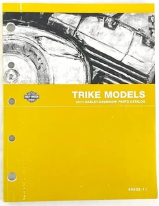 2011 Harley-Davidson TRIKE MODELS Parts Catalog 99602-11 - Bild 1 von 5