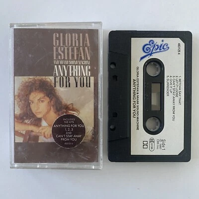 Gloria Estefan & Miami Sound Machine Anything For You Cassette Tape Album 1988 - Image 1 of 4