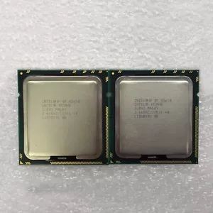 2x Intel Xeon X5650 Six Core Processor SLBV3 2.66 GHz 12MB 6.4 Matching Pair cpu - Picture 1 of 4