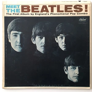 The Beatles Meet the Beatles! Capitol Rainbow January 1964 Press T 2047 Mono Ex - Picture 1 of 6