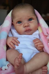 20in Reborn Baby Puppen Weich Touch Tuch Körper Neugeborenes Handgefertigt - Bild 1 von 9