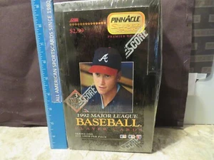 Pinnacle 1992 edición Premier béisbol sellado de fábrica paquete de 24 caja jumbo (como nuevo) - Imagen 1 de 4