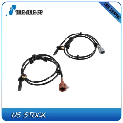 Sensor de velocidad de rueda ABS trasero 2 piezas para Nissan Frontier 2005-2023 4x4 ALS636 ALS637 Foto 1 de 4