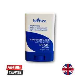 Isntree Hyaluronic Acid Airy Sun Stick SPF 50+– 22g Moisturising Protection - Picture 1 of 3