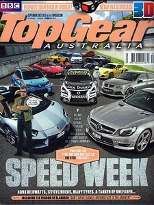 Top Gear Australia 2013 Sep #63 BENTLEY AVENTADOR McLAREN MC12 SLS AMG MASERATI - Bild 1 von 1