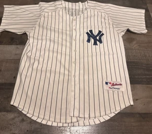 New York Yankees NY DEREK JETER #2  Authentic Majestic Jersey Sz 56 - Picture 1 of 13