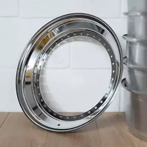17-18 2.5 OZ 35-loch Aluminium Aussenbett Doppelstufenbett Felgen Bett Ring Zoll - Bild 1 von 1