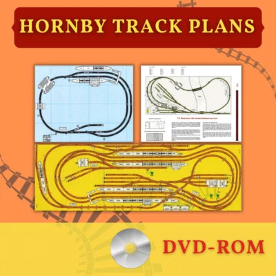 Hornby Track Plans OO gauge 00 scale model railway 130 layouts guides scenery - Image 1 of 4