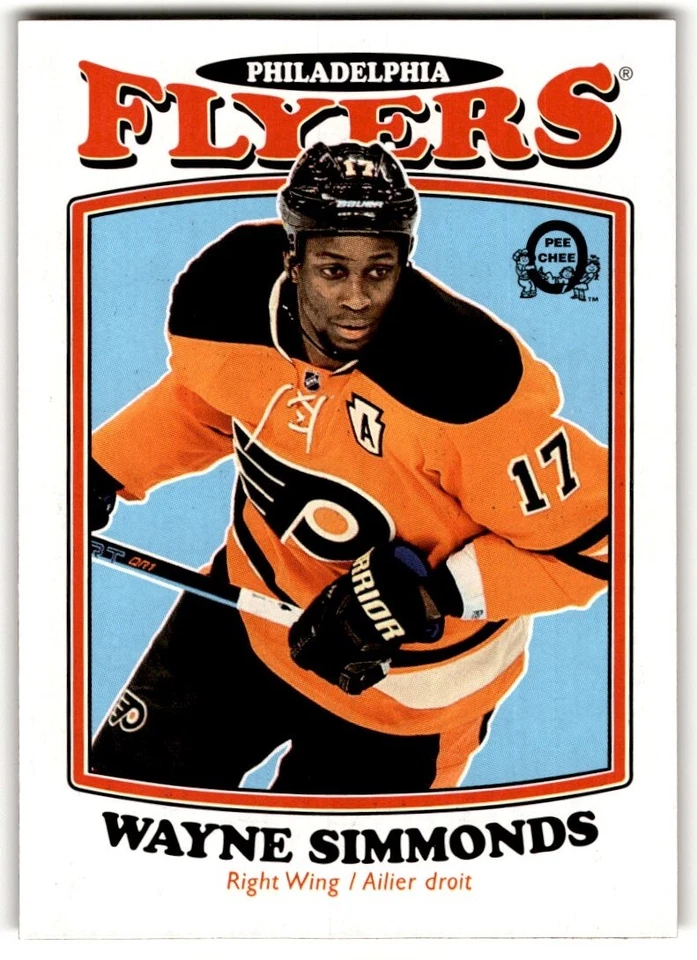 2016-17 O-Pee-Chee Retro Wayne Simmonds #13 Philadelphia Flyers - Image 1 of 2