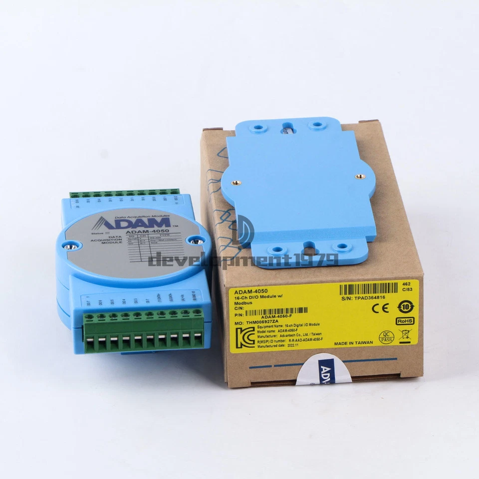 ONE NEW Advantech ADAM-4050 ADAM4050 ADAM-4050-DE Remote Digital I/O Module - Image 1 of 1