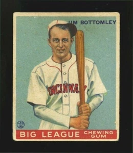 1933 Goudey 44 Jim Bottomley centrado sin pliegues buenas imágenes tarjeta de buen aspecto - Imagen 1 de 2