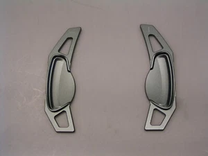 Schaltwippen  Shift Paddle für Smart 451 + 453 Alu eloxiert gunmetal darksilver - Afbeelding 1 van 1