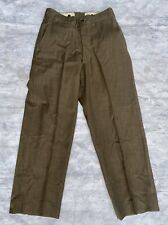 True Vintage M1951 Korean War Post-WW2 US Army Wool Field Trousers Pants 30x31