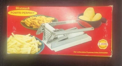 Cortadora de papas fritas Westmark Pomfri perfecta Alemania Occidental nueva en caja Foto 1 de 4