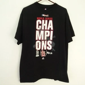 Majestic St. Louis Cardinals Men's T-Shirt XL 2011 World Series - Picture 1 of 5
