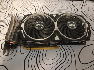 MSI RADEON RX 570 ARMOR 8G OC GDDR5 DP HDMI GRAPHICS CARD - Picture 1 of 4