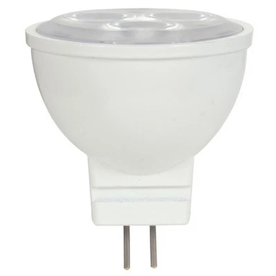 Satco 3w LED MR11 Cool White 4000k GU4 FL25 Light bulb - 20w Equivalent - Image 1 of 2