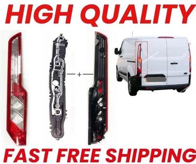 Rear Light 2012-2024 Ford Transit Custom Van Tail Lamp Lens Passenger Side Left - Image 1 of 2