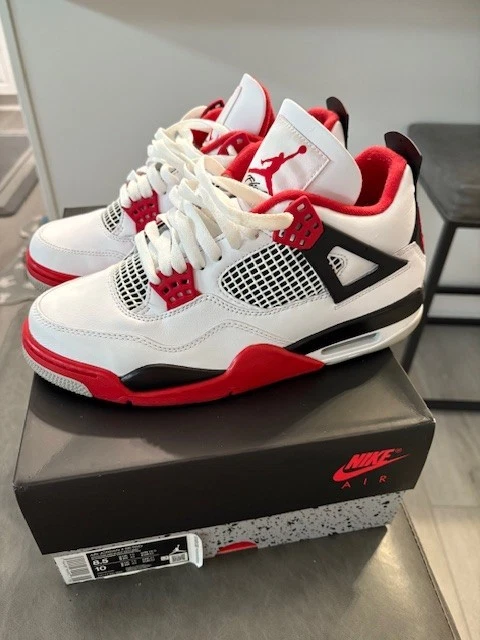 Talla 8.5 - Jordan 4 Retro OG Mid Fire Red Foto 1 de 4