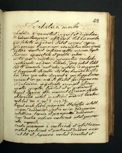 Manoscritto Medico Latin Xvii Secolo Siècle,Medico vecchia,Tractatus - Bild 1 von 10