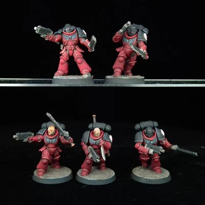 Intercesores de Asalto Desgarradores de Carne Marines Espaciales Pintados Warhammer 40k Foto 1 de 4