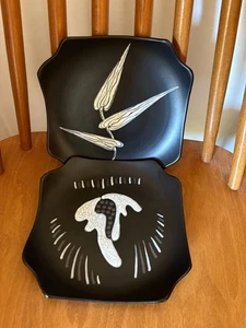 Vintage Mid Century Modern Gouda Keramik Twilight Design Teller einfarbig - Bild 1 von 13