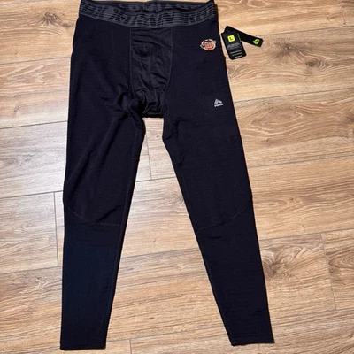 Mens RBX Training Leggings Thermal  X-Heat  Compression Black Size Large Nwt $58 - Image 1 of 4