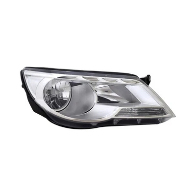 For Volkswagen Tiguan 09-11 Passenger Side Replacement Headlight CAPA Certified - Imagem 1 de 4