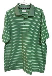 Polo uomo Ben Hogan Performance a righe golf manica corta taglia X-Large - Foto 1 di 9