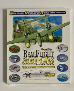 Sealed Real Flight Add-Ons Volume 3 2001 Windows PC Big Box Software Expansion - Bild 1 von 9