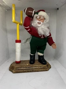 Football Santa NFL 1998 Holiday Creations Musical Santa Christmas, NONWORKING - Picture 1 of 15