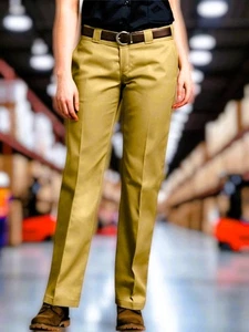 DICKIES WOMEN'S 774 ORIGINAL FIT WORK PANTS       SIZE 14  (INV-F6) - Bild 1 von 2