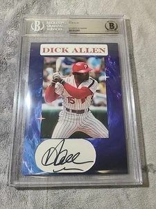 Richie " Dick " Allen Signed Cut Supercard Beckett Slabbed Hof 2025 Rare!!! - Picture 1 of 14