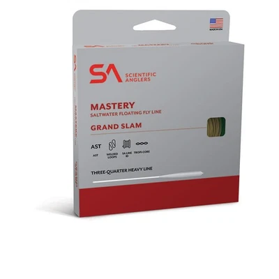 SCIENTIFIC ANGLERS MASTERY GRAND SLAM COLD WF-8-F SALTWATER FLOATING FLY LINE - Image 1 of 4