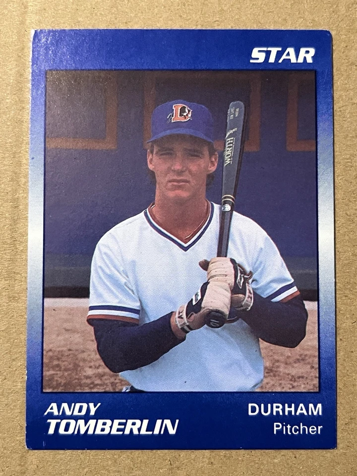 1989 Star Baseball Card Andy Tomberlin Durham Bulls #74 - Image 1 of 2