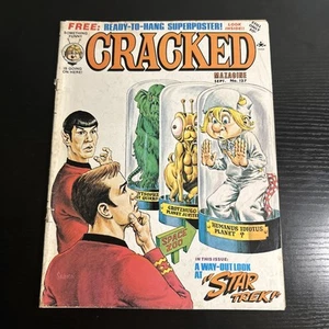 Vintage Cracked Comic Book Magazine No.127 1975 Star Trek Cover - Picture 1 of 19