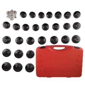 Enchufe de filtro de aceite de 30 piezas para kit de herramientas de extracción de vehículos automáticos con estuche - Imagen 1 de 12