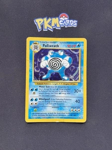 Juego de cartas coleccionables Pokémon Poliwrath Base Set 13/102 Holo Raro HP. - Imagen 1 de 4