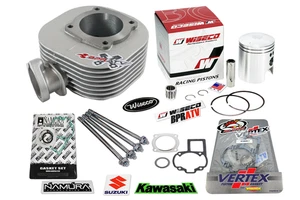Suzuki LT80 KFX80 Wiseco 52 mm forjado gran diámetro pistón extremo superior motor kit de reconstrucción! - Imagen 1 de 24